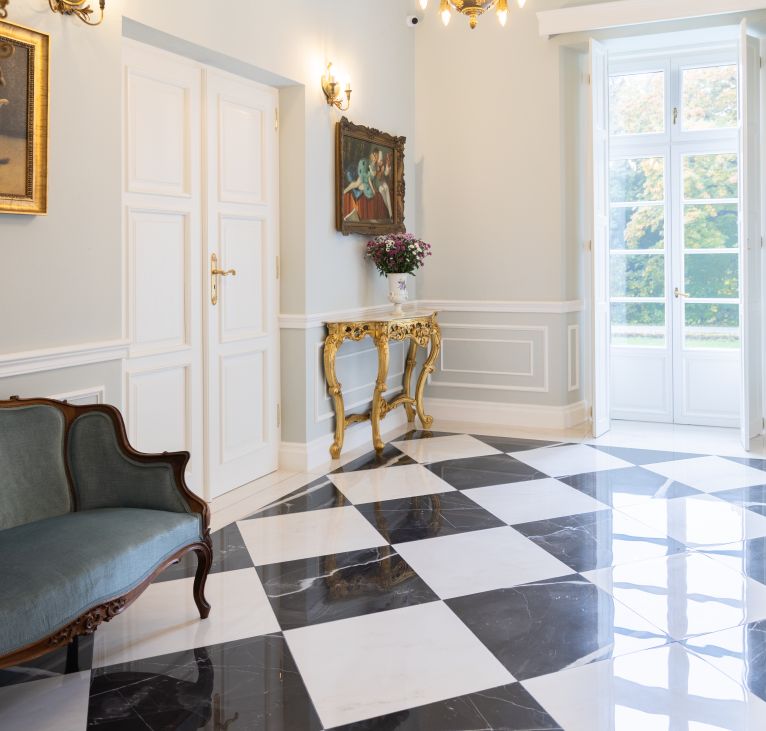 Dwór Zaryszyn Amfilada