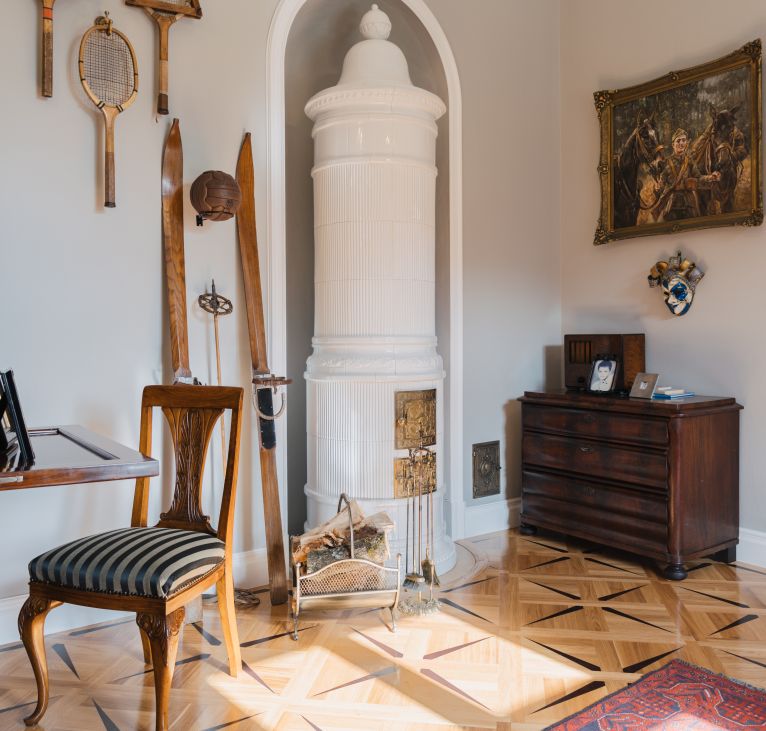 Dwór Zaryszyn Amfilada